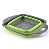 FOLDABLE STRAINER BASKET - GREEN