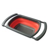 FOLDABLE STRAINER BASKET - RED