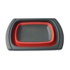 FOLDABLE STRAINER BASKET - RED