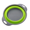 FOLDABLE STRAINER BASKET - GREEN