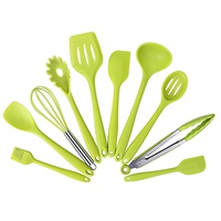 KITCHEN UTENSILS SET - GREEN