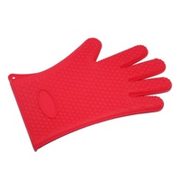 HEAT RESISTANT GLOVE - RED