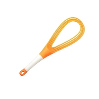 FLAT EGG WHISK - ORANGE