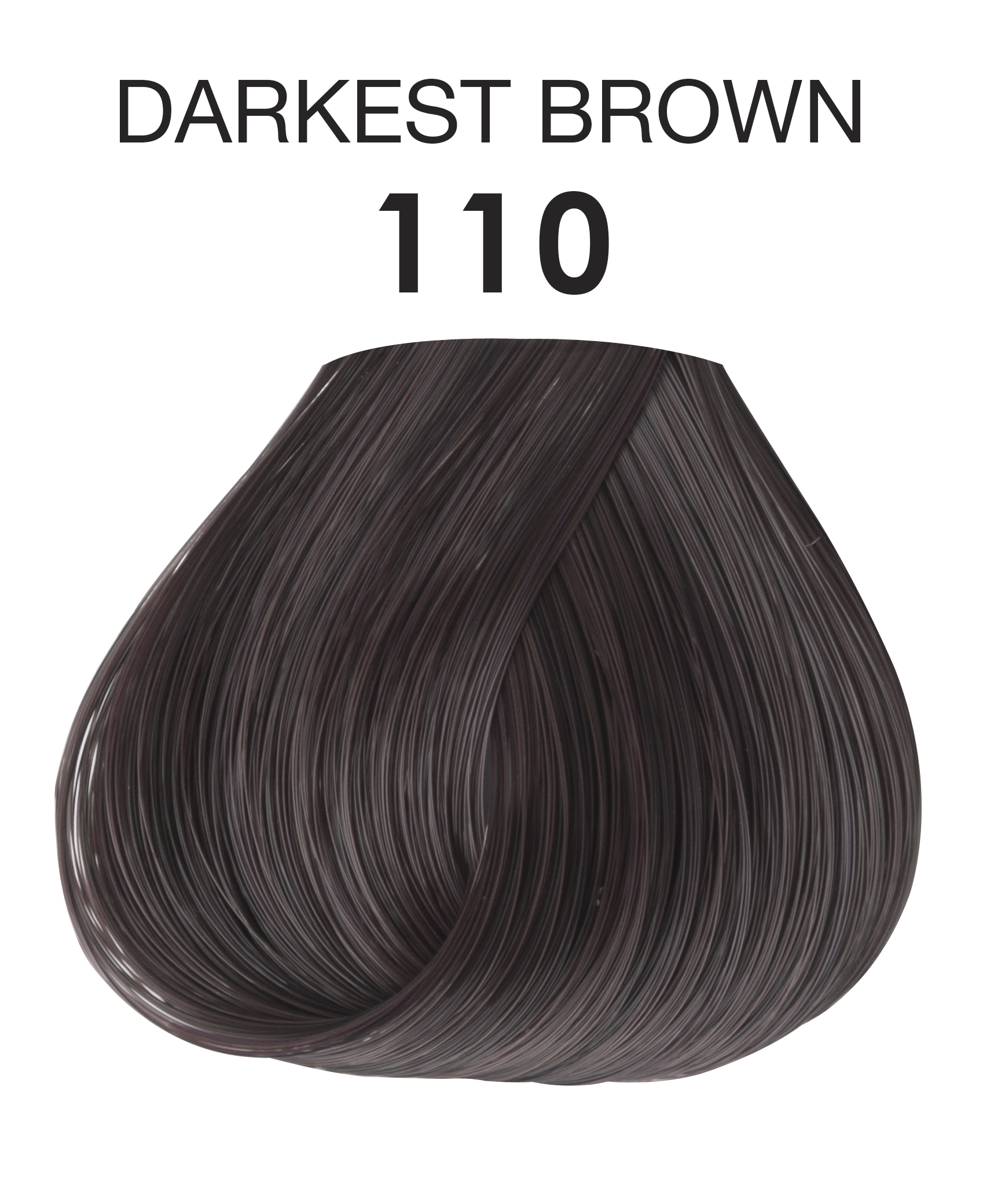 SEMI PERMANENT HAIR COLOUR -  DARKEST BROWN