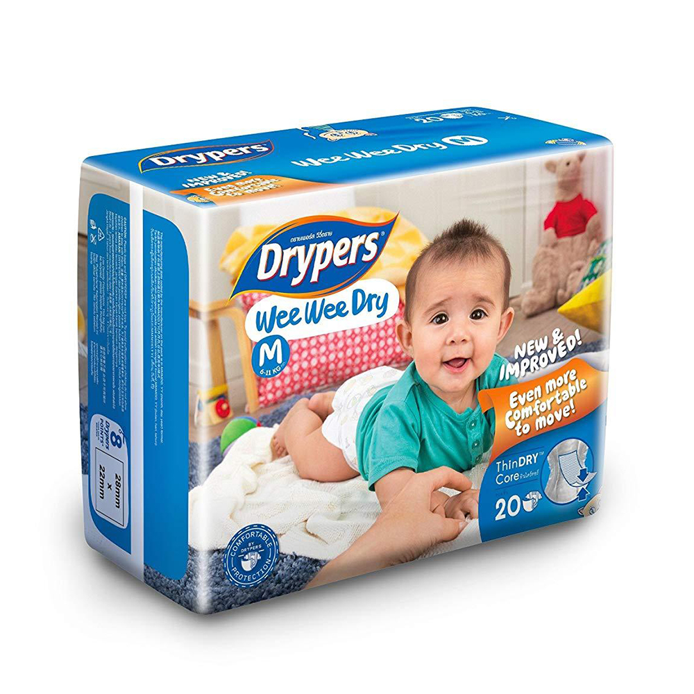 DIAPERS- MEDIUM - DRYPERS