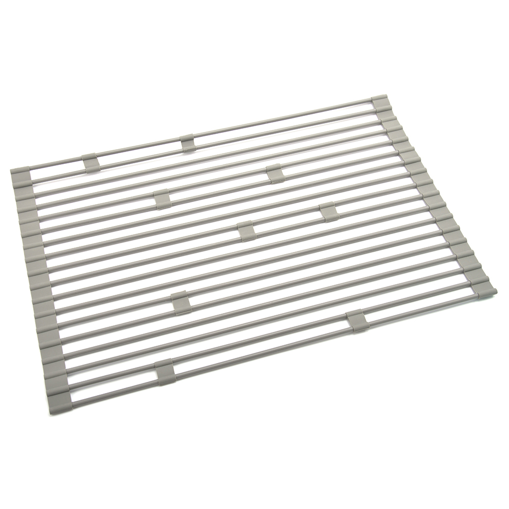 DISH DRYING RACK - GREY