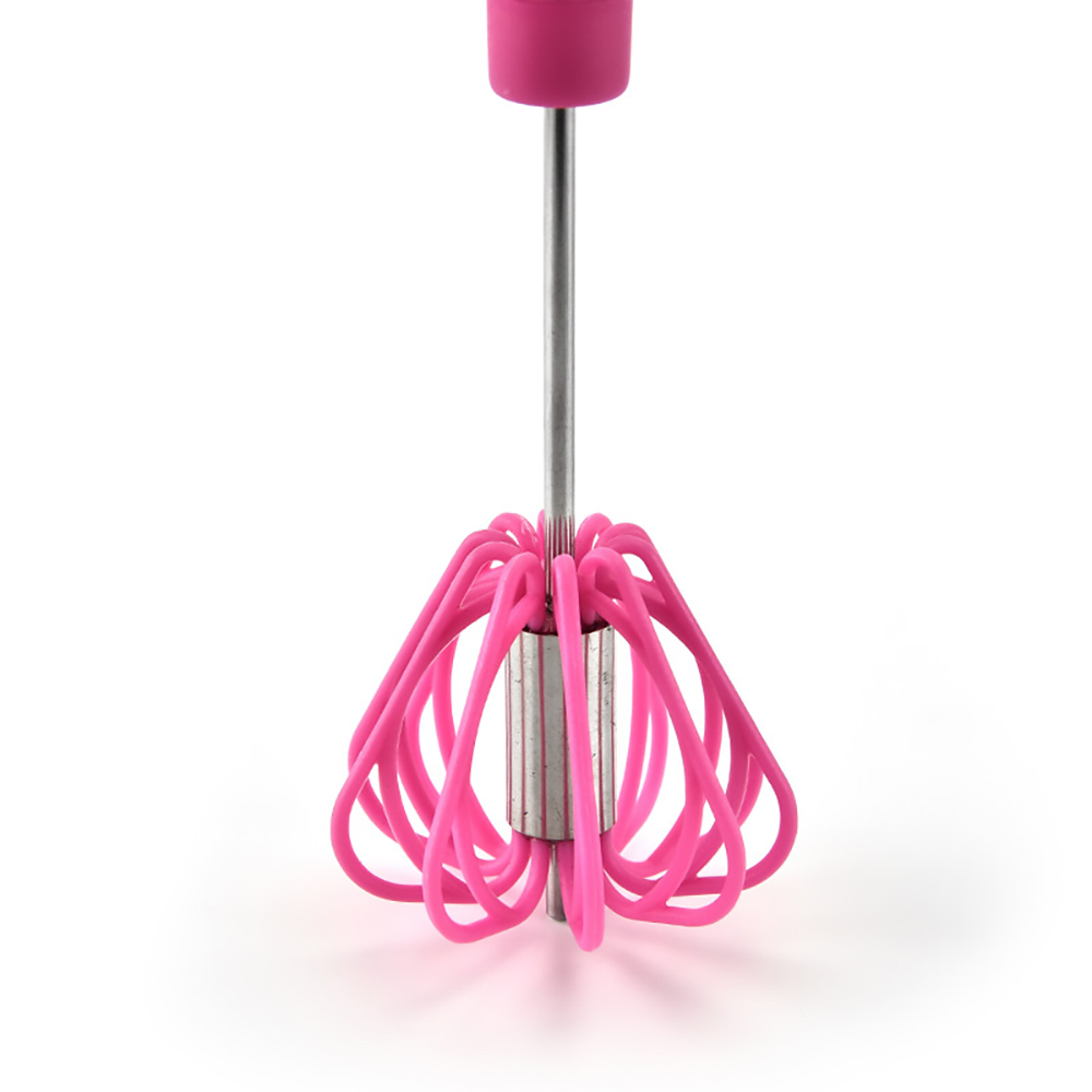 SEMI-AUTOMATIC EGG WHISK - PINK