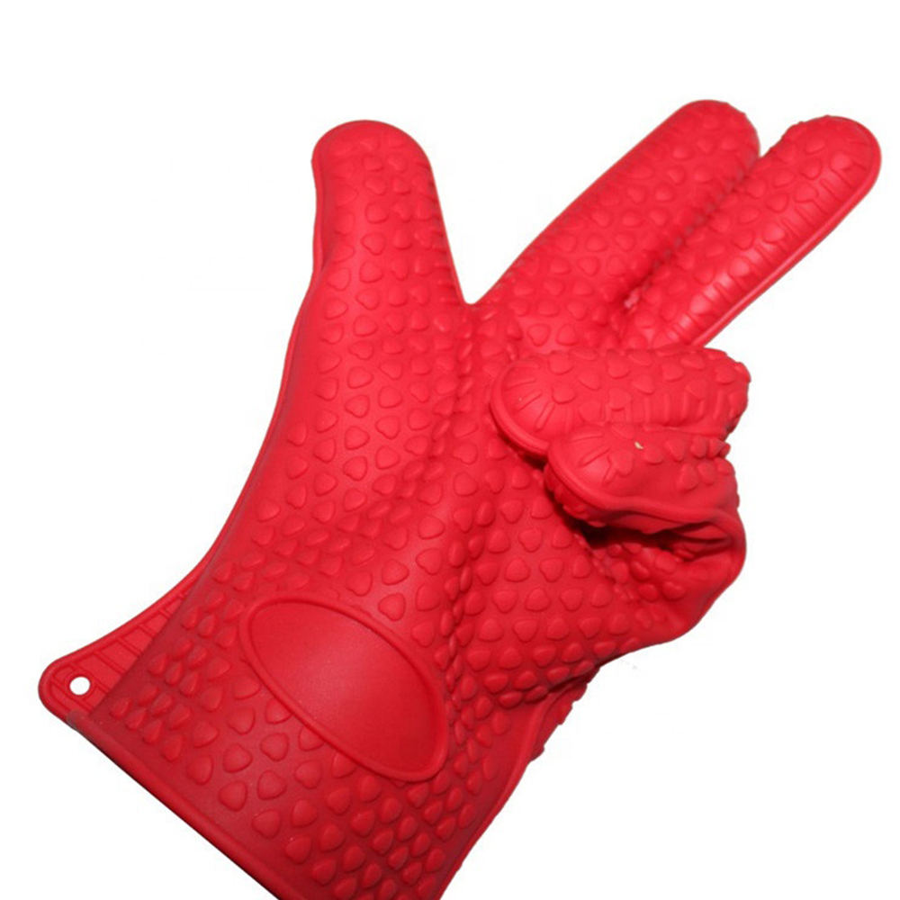 HEAT RESISTANT GLOVE - RED