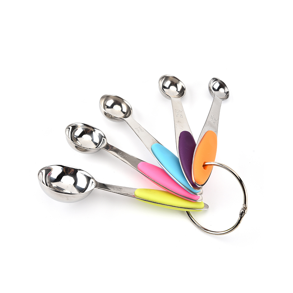 MEASURING SPOONS AND CUPS SET - MULTICOLOURED