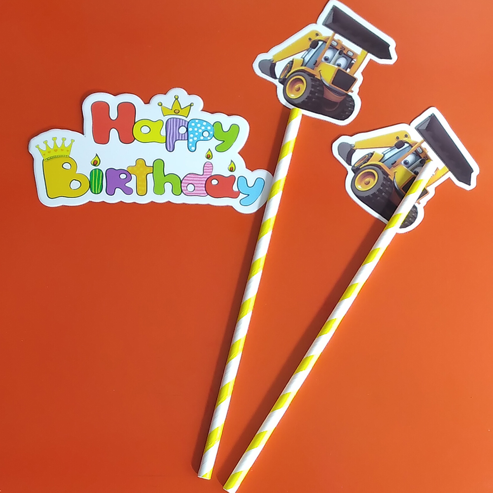CAKE TOPPER SET - BOBCAT