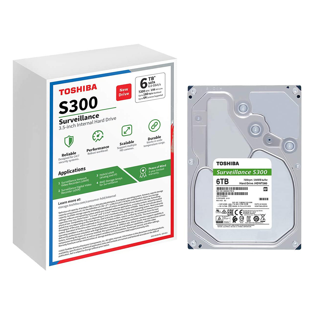 HARD DRIVE 6TB- TOSHIBA