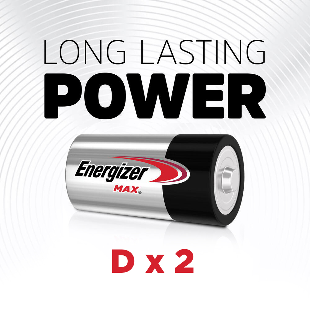 BATTERY MAX D X 2 - ENERGIZER