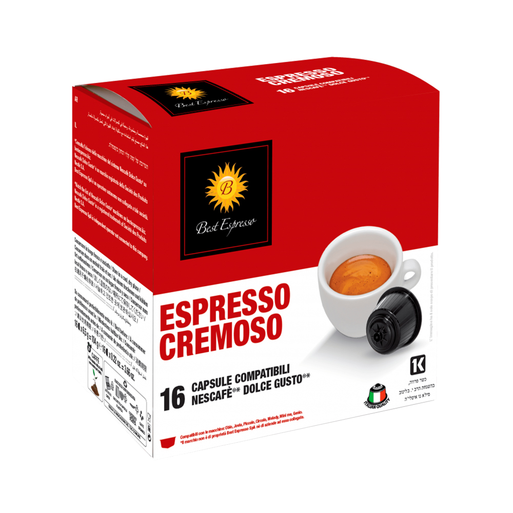 CAPSULE BOX - BEST ESPRESSO - ESPRESSO CREMOSO