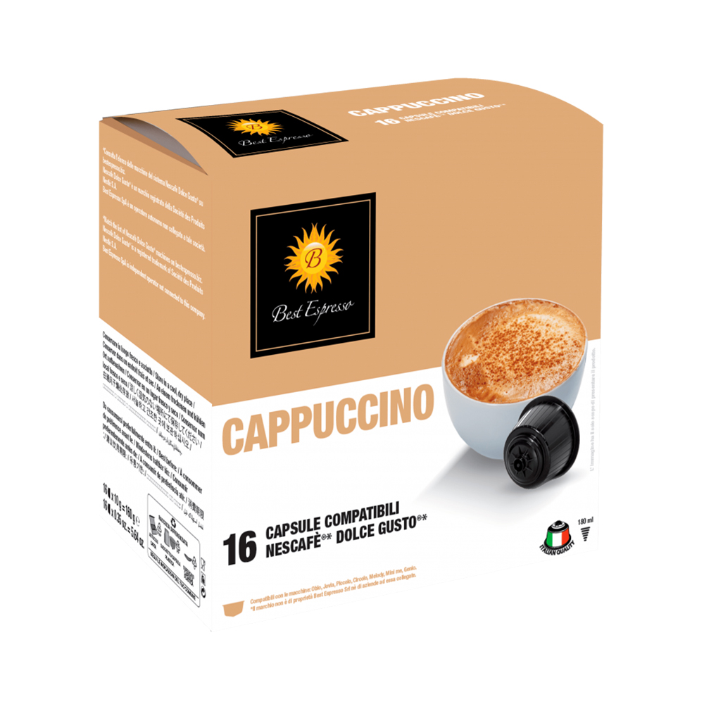 CAPSULE BOX - BEST ESPRESSO - CAPPUCCINO
