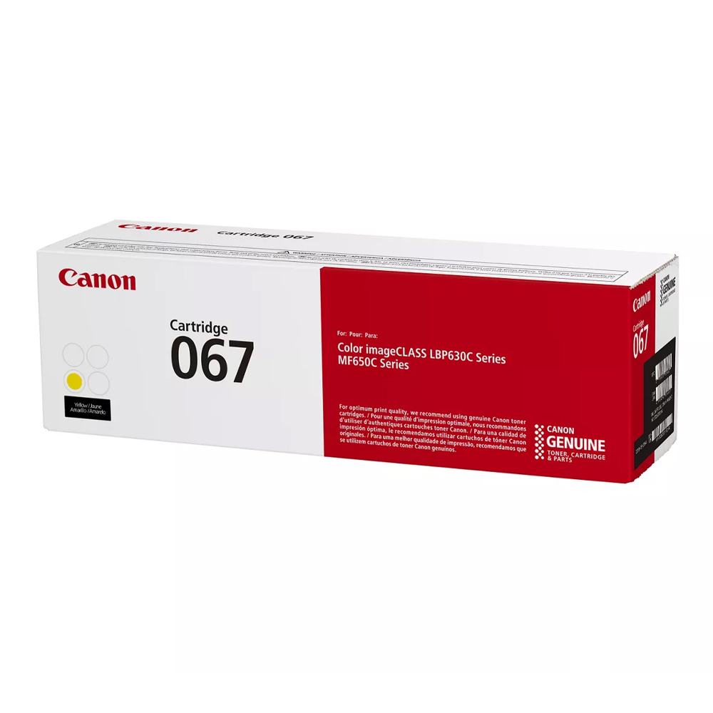 CARTRIDGE TONER - 067 YELLOW - CANON