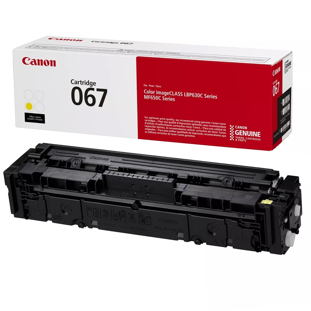 CARTRIDGE TONER - 067 YELLOW - CANON