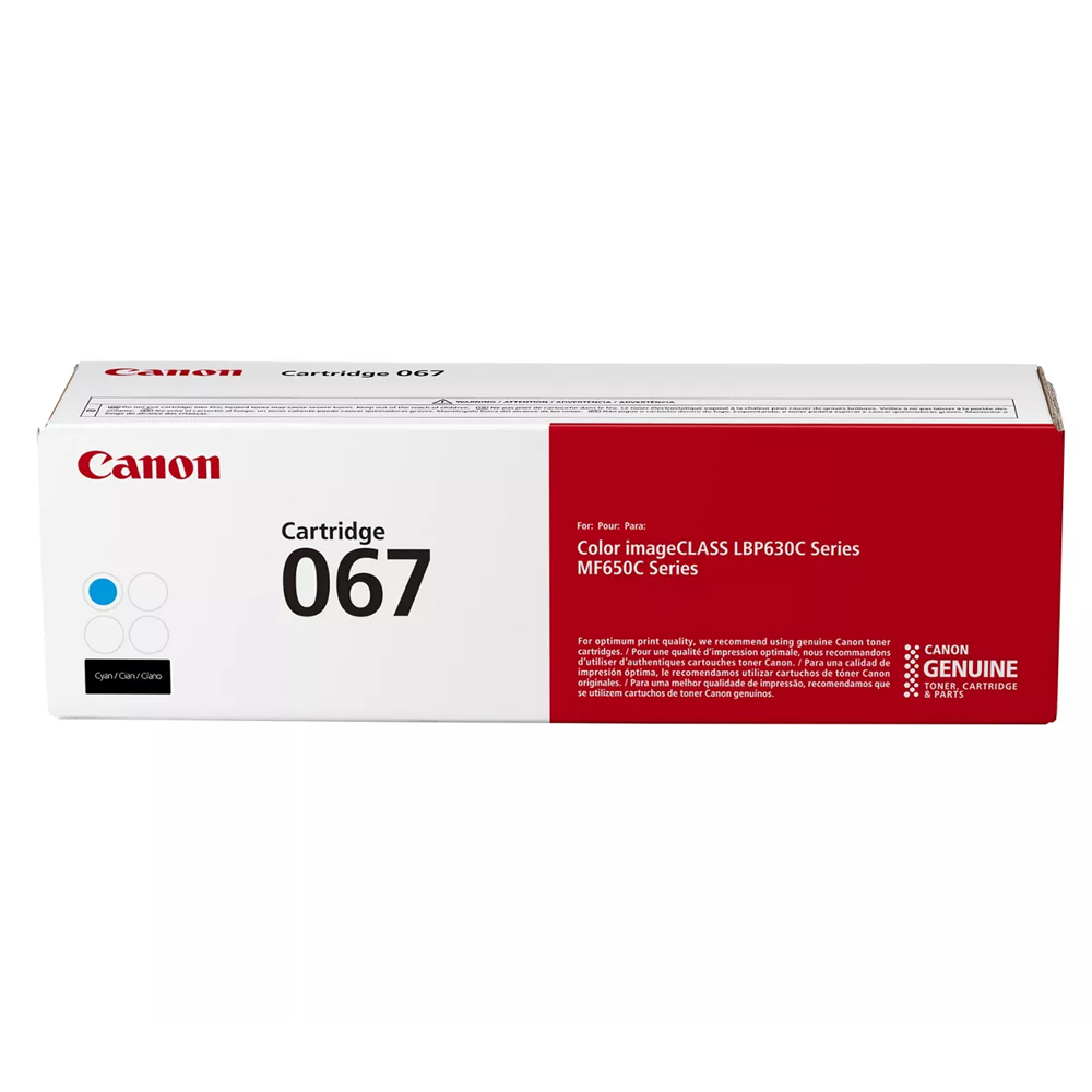 CARTRIDGE TONER - 067 CYAN - CANON