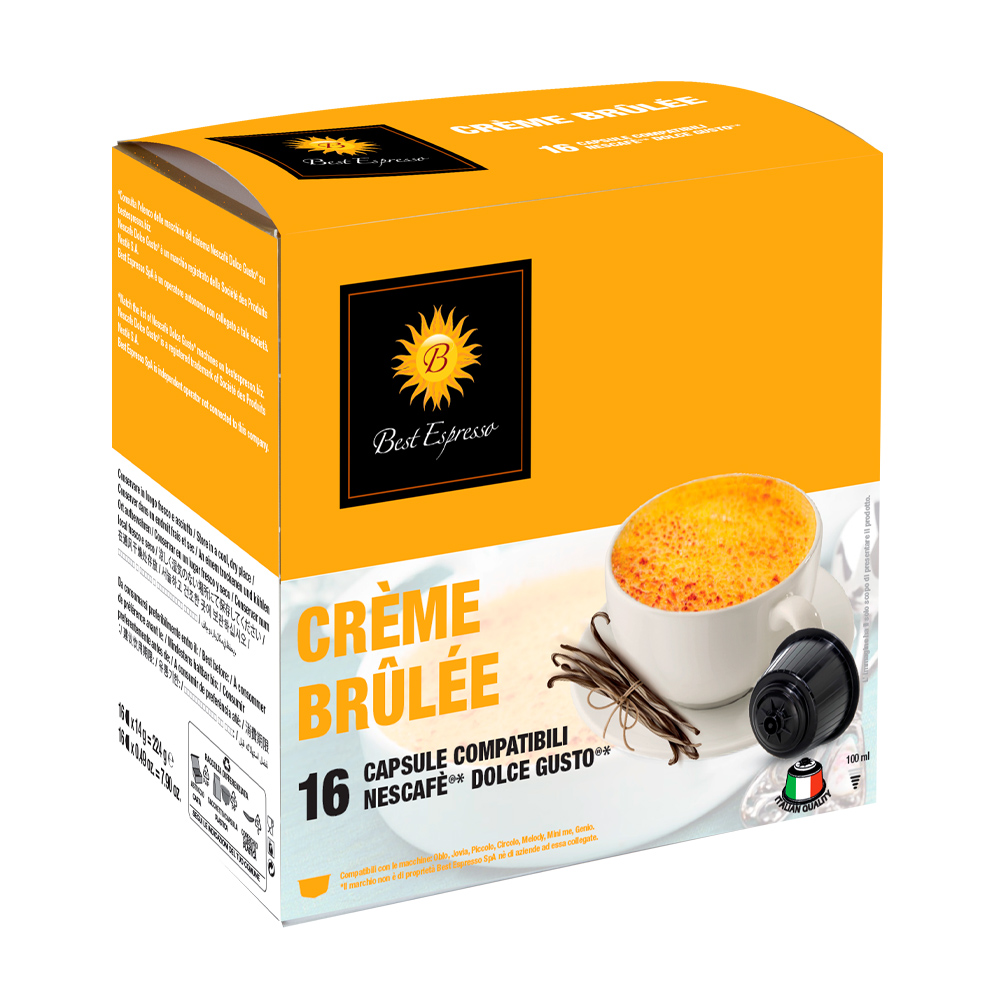 CAPSULE BOX - BEST ESPRESSO - CRÈME BRULEE