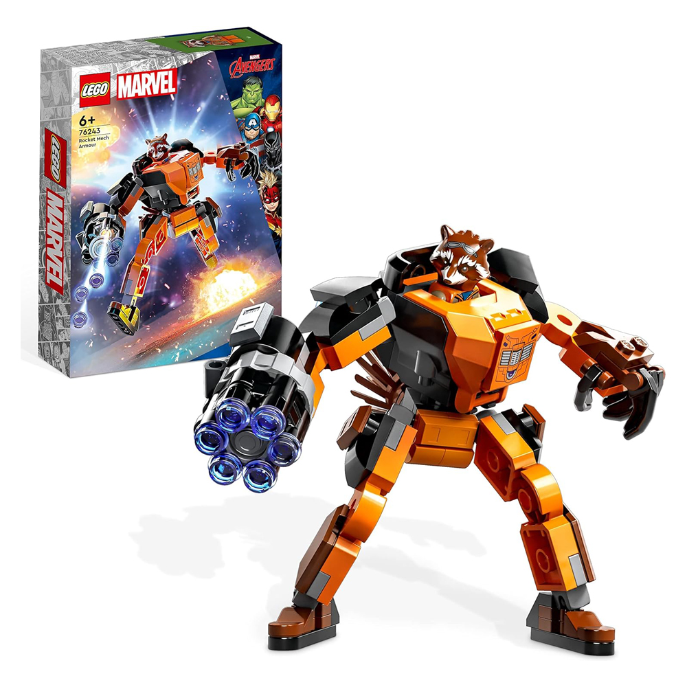 BLOCK BUIDING - MARVEL ROCKET- LEGO