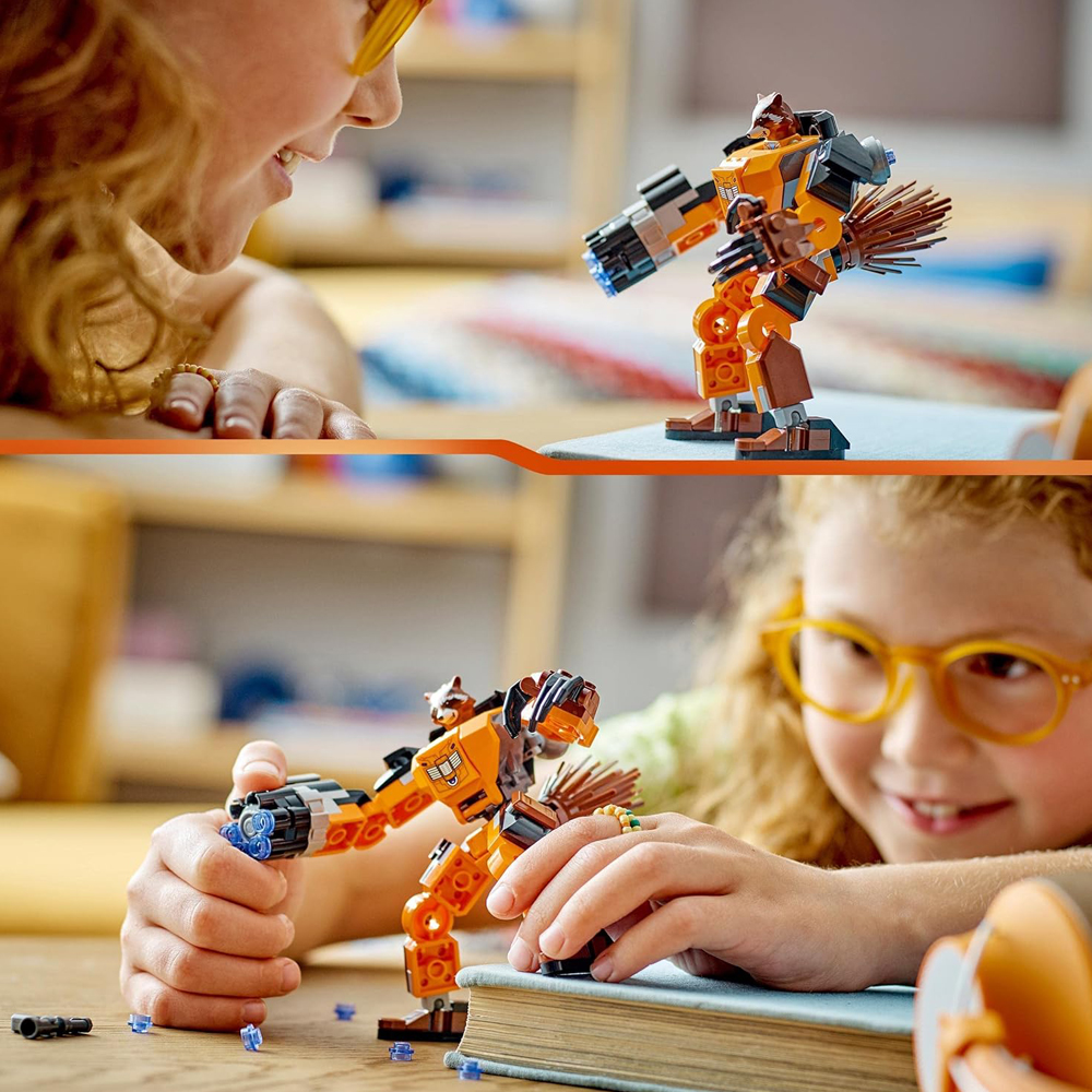 BLOCK BUIDING - MARVEL ROCKET- LEGO