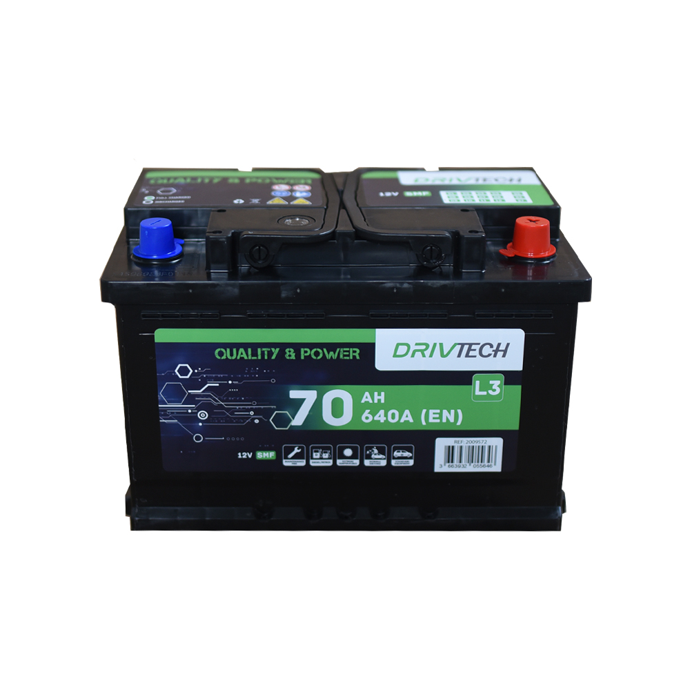 CAR BATTERY - 70AH - DRIVTECH