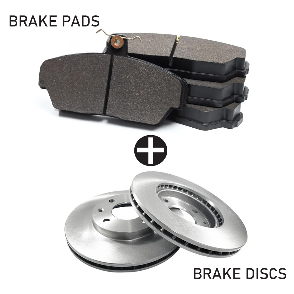 BRAKE PADS & DISCS SET -